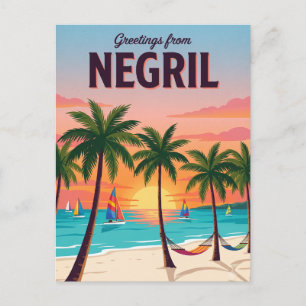 Postal Playa Negril Jamaica