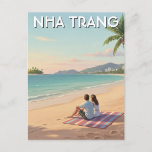 Postal Playa Nha Trang Viajes a Vietnam