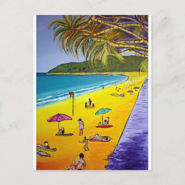 Postal Playa Noosa (Anverso)