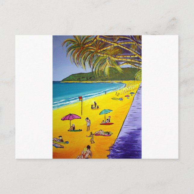 Postal Playa Noosa (Anverso)