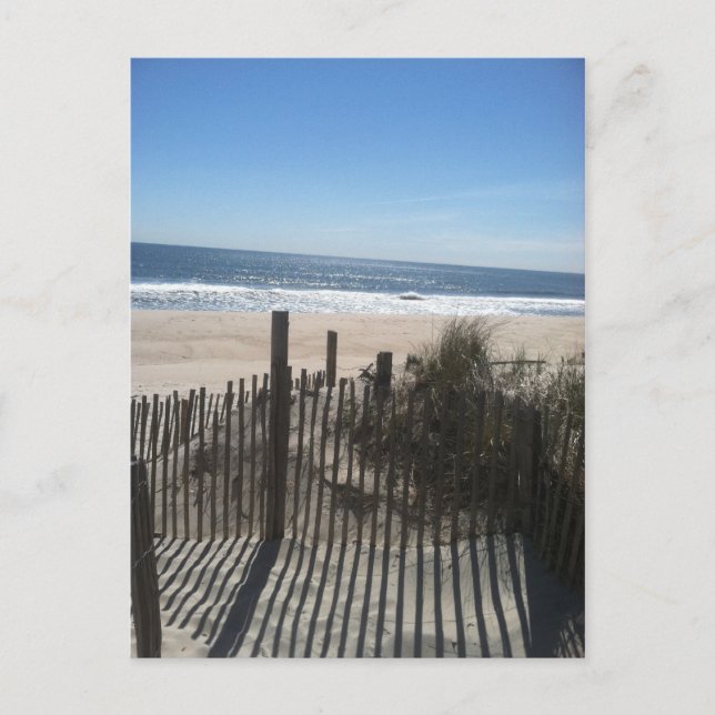 Postal Playa Normandía, Nueva Jersey (Anverso)