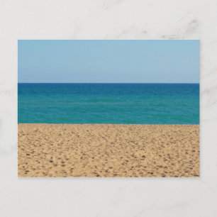 Postal Playa, océano, cielo