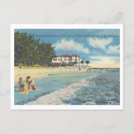 Postal Playa Pass-A-Grille, Florida, escenario de playa v