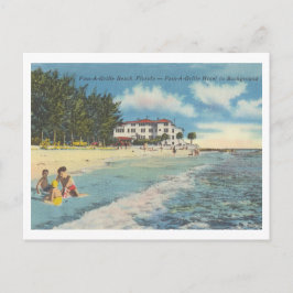 Postal Playa Pass-A-Grille, Florida, escenario de playa v
