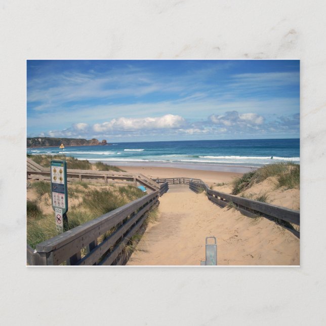Postal playa philip island australia (Anverso)