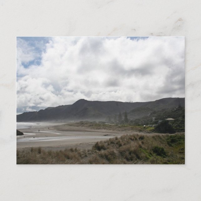 Postal Playa Piha #1 (Anverso)