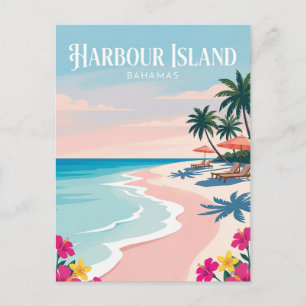 Postal Playa Pink Sands Bahamas