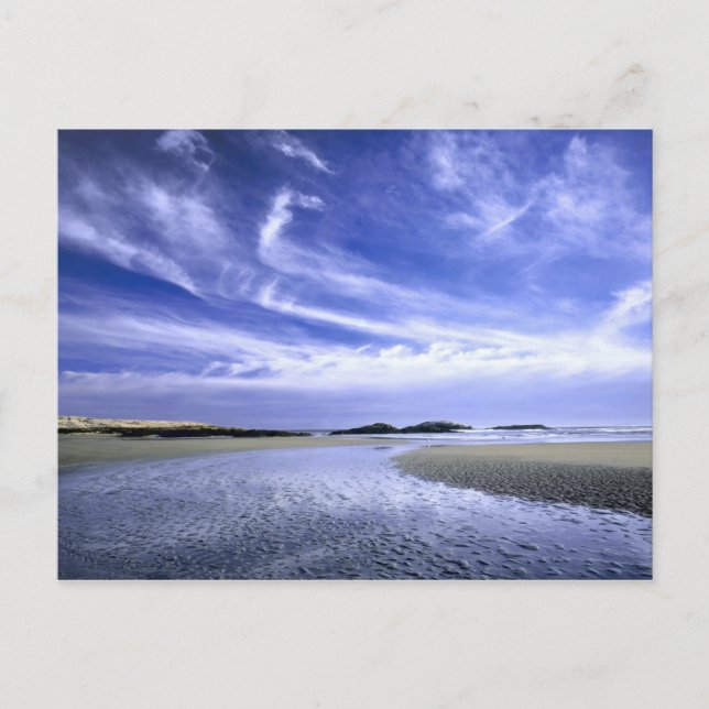 Postal PLAYA POPHAM BEACH STATE PARK, MAINE. EE. UU. Cirr (Anverso)