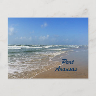 Postal Playa Port Aransas en Texas