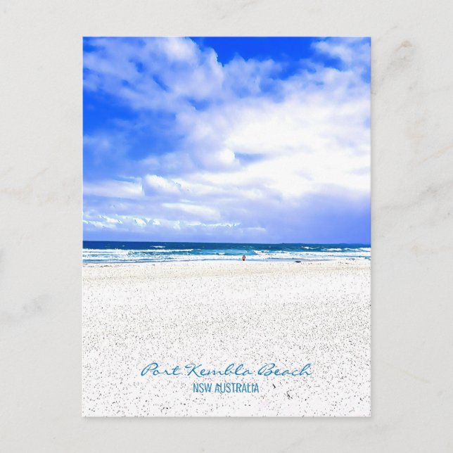 Postal Playa Port Kembla Wollongong NSW (Anverso)