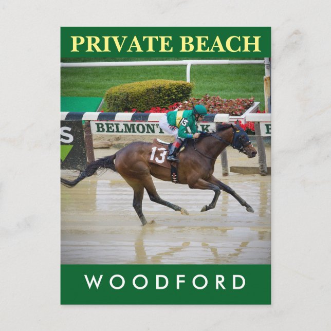 Postal Playa privada (Anverso)