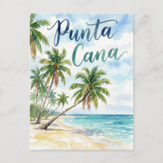 Postal Playa Punta Cana República Dominicana