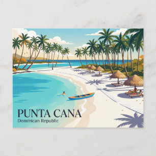 Postal Playa Punta Cana República Dominicana