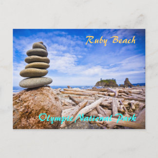 Postal Playa Ruby - Parque Nacional Olímpico