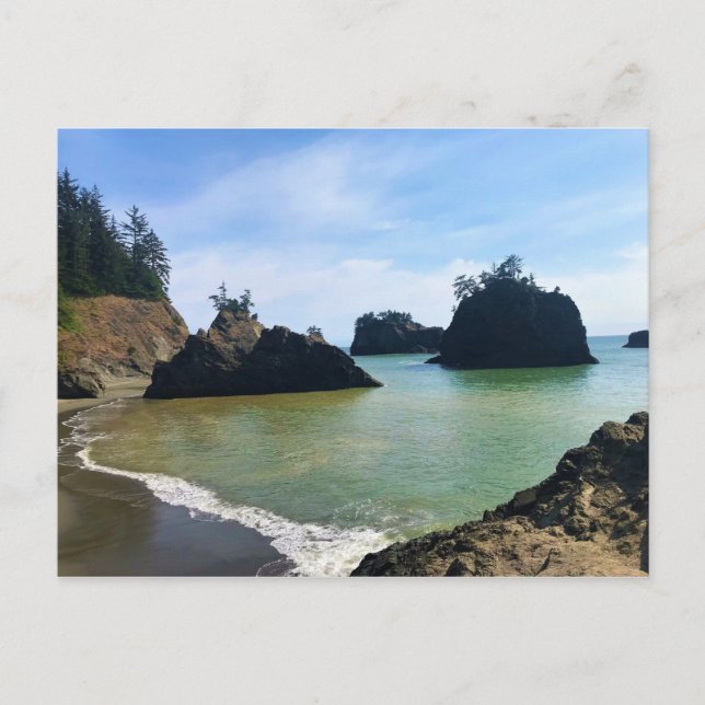 Postal Playa Secreta, Samuel H. Boardman, Oregon (Anverso)