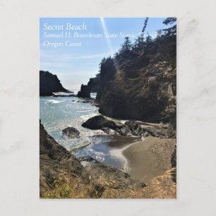 Postal Playa Secreta, Samuel H. Boardman, Oregon