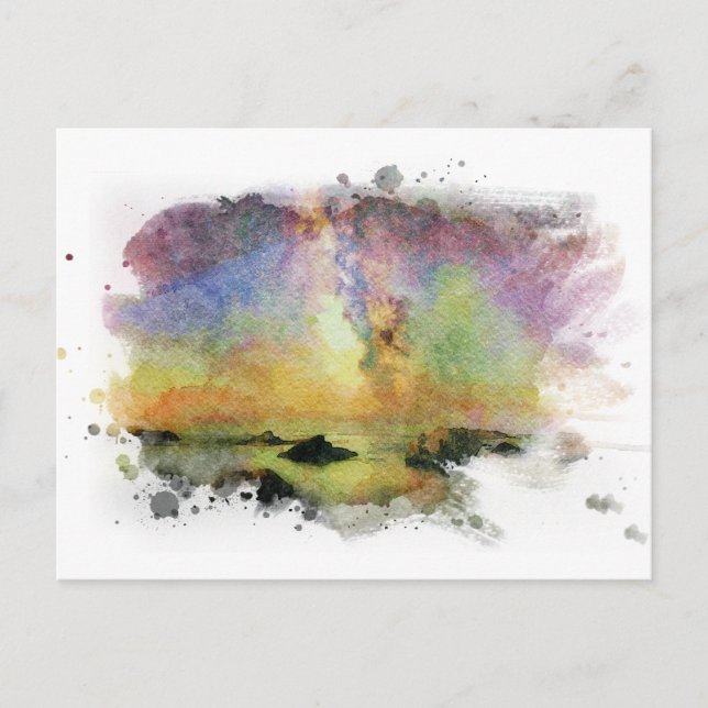 Postal *~* Playa Spiaggia delle cannelle AP12 Italia (Anverso)