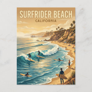 Postal Playa Surfrider, Malibu California