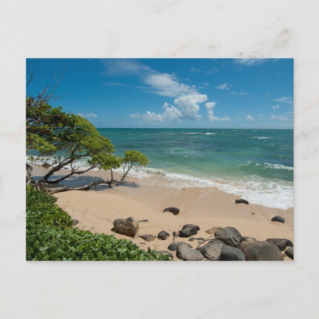 Postal Playa Turquesa (Anverso)