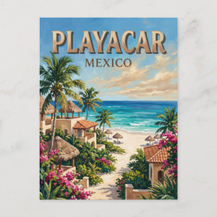 Postal Playacar México