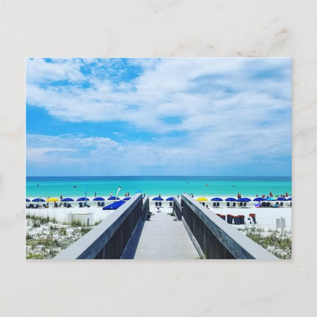 Postal Playas de Destin Florida (Anverso)