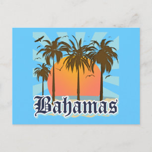 Postal Playas de las Islas Bahamas
