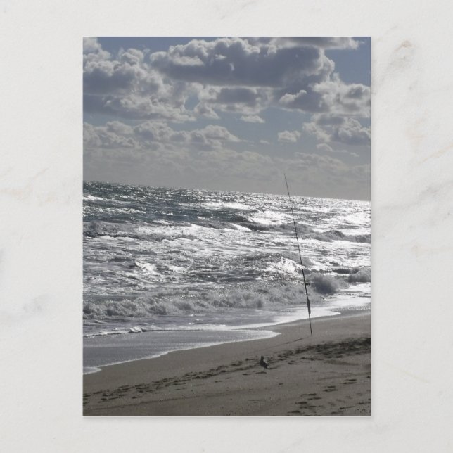 Postal Playas de pesca y sueños (Anverso)