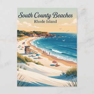Postal Playas del Condado del Sur Rhode Island