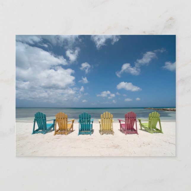 Postal Playas tropicales | Palm Beach, Aruba (Anverso)