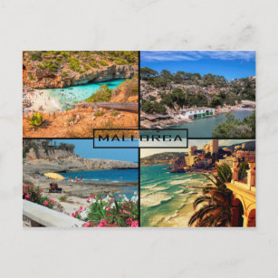 postal playas y calas de Mallorca - Majorca