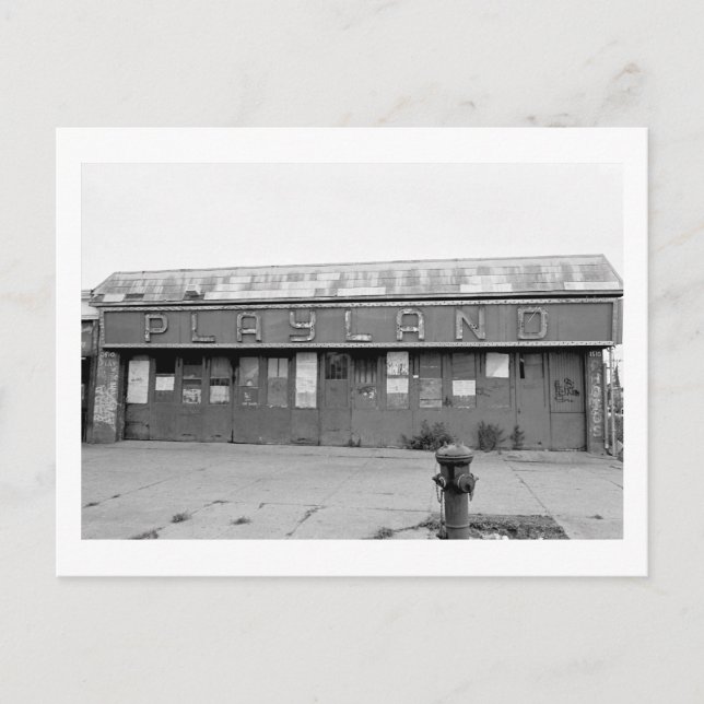 Postal "Playland Arcade" (Coney Island, NY) (Anverso)