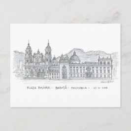 Postal Plaza Bolívar, Bogotá, Colombia