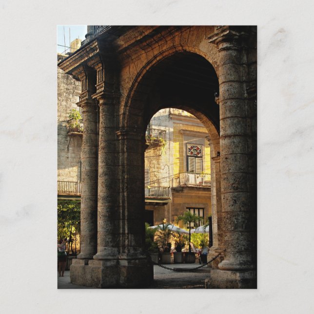 Postal Plaza de Armas, La Habana, Cuba (Anverso)