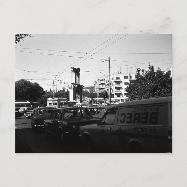 Postal Plaza de Atenas Syntagma (Anverso)