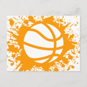 Postal plaza de baloncesto