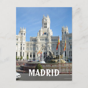 Postal Plaza de Cibeles, Madrid