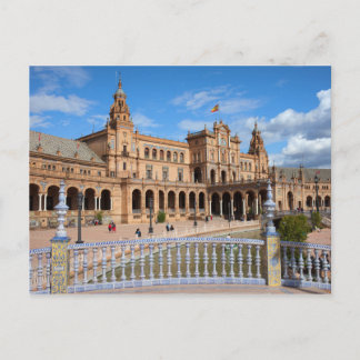 Postal Plaza de Espana en Sevilla