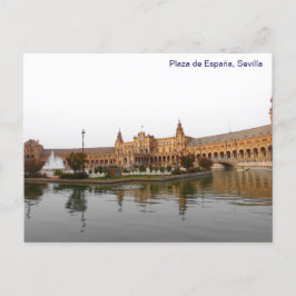Postal Plaza de Espana in Sevilla