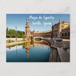 Postal Plaza de España Sevilla España Punto de interés 