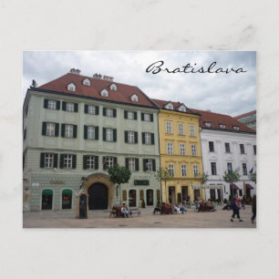 Postal plaza de la ciudad de bratislava