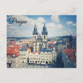 Postal plaza de la ciudad vieja de Praga