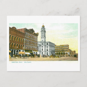Postal Plaza de la Ciudad Vintage, Canton, Ohio