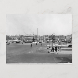 Postal Plaza de la Concordia, diseñada en 1757