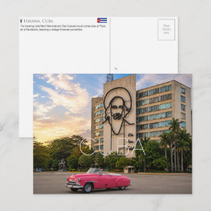 Postal Plaza de la Revolución, La Habana, Cuba Viajes