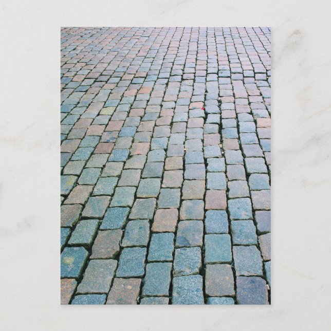 Postal Plaza de ladrillos en la Grand Place - Bruselas, B (Anverso)