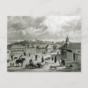 Postal Plaza de San Carlos de Chiloe, 1835 ]