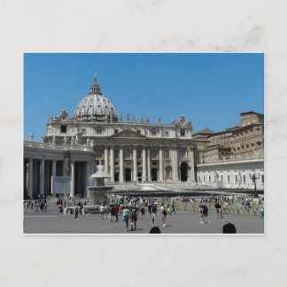 Postal Plaza de San Pedro, Roma