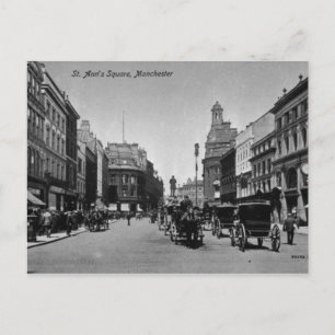 Postal Plaza de St. Ann, Manchester, c.1910