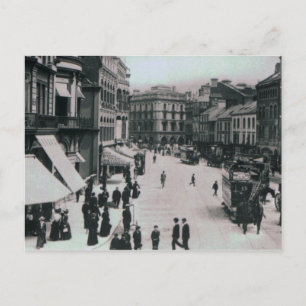 Postal Plaza del castillo, Belfast, c.1902