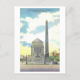 Postal Plaza del Memorial de la Guerra Mundial, Indianapo